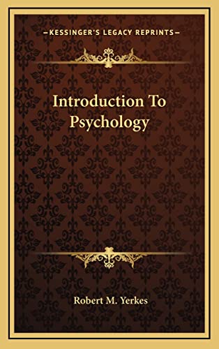 Introduction To Psychology