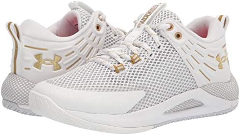 Under Armour Women's HOVR Block City, White (103)/White, 13 M US | Image 6