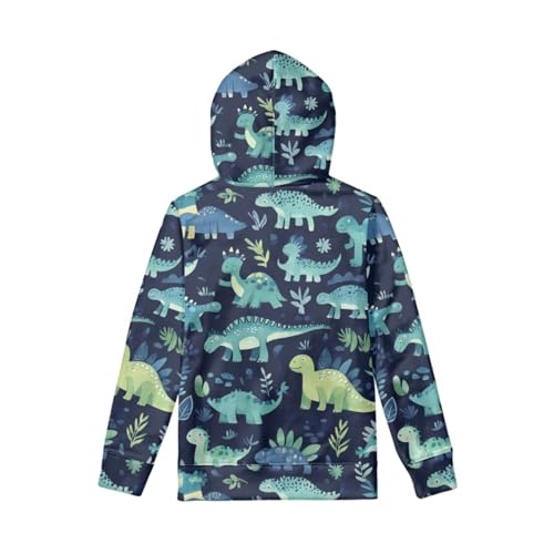 Upetstory Hoodies for Girls Boys Kids Long Sleeve Hooded Sweatshirt with Pockets Casual Pullover Tops S-XL2