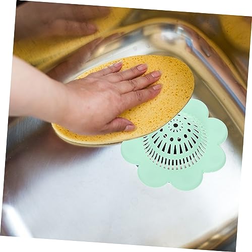 6 coladores para fregadero de cocina silicona durable miniatura 3