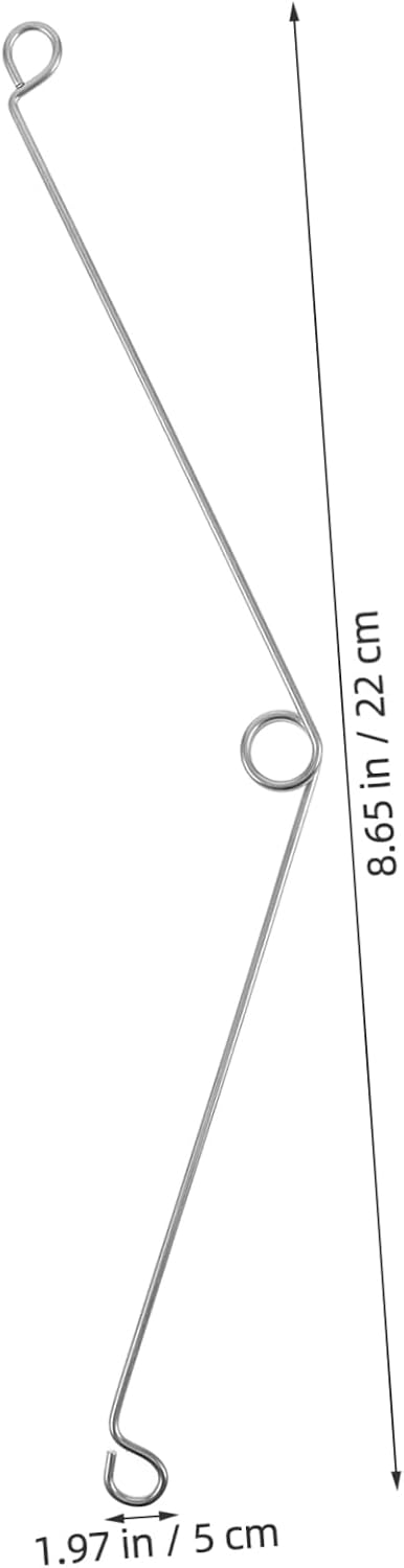 20pcs Stainless Steel Torsion Spring Clips Recessed Light Trims Torsion Spring for Lighting