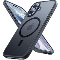 Miracase – Miracase für iPhone 17 Hülle mit Magsafe TOP MIL, Schwarz