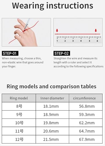 Smart Ring Health Tracker Ring Health Tracking Smart Ring mit Ladefach Kein App-abonnement Erforderlich(Silver,8#)