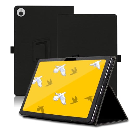 Case for Wacom MovinkPad 11 11.45 inch, Wacom MovinkPad 11 Tablet Case, Folding Stand Protective Cover with Pencil Holder and Wrist Strap, Full Protection. (Black)