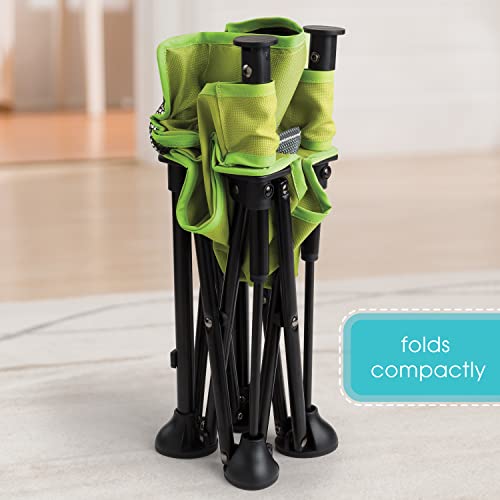 Summer Pop ‘N Sit Portable Booster Chair, Green – Booster Seat For Indoor/Outdoor Use – Fast, Easy And Compact Fold #TOP4