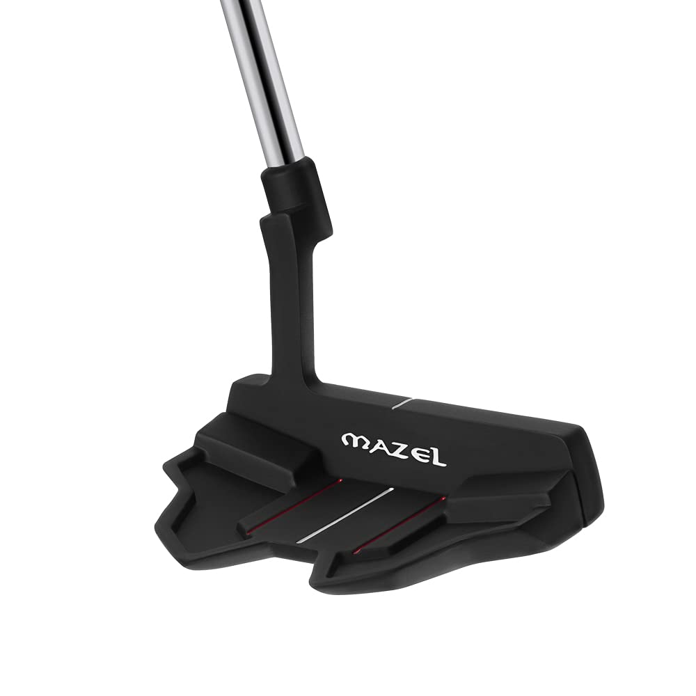 Mazel GS3 Golf-Putter für Herren, Rechtshänder, 86,4 cm, Premium-Schläger-Putter, CNC-gefrästes Gesicht, Putter-Schlägerhaube im Lieferumfang enthalten