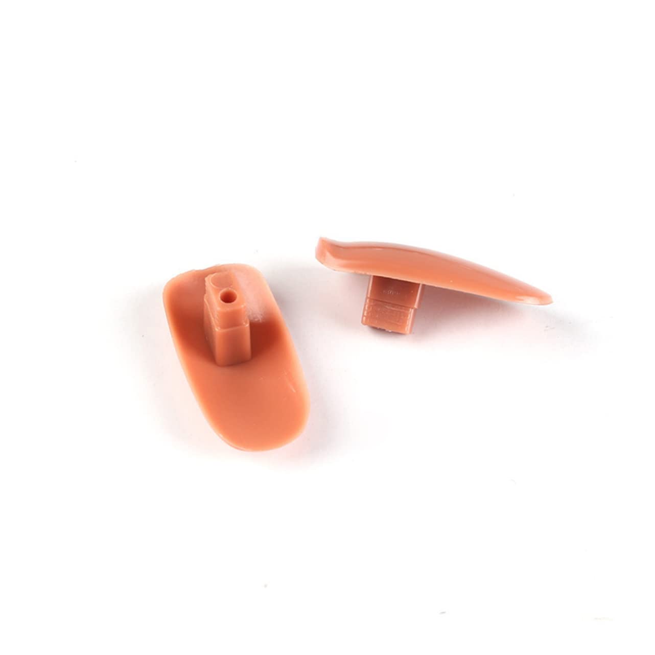 200pcs Nail Exercise Tips Fake Fingernails for Art Training for Professional Home Use of Each for Beginners and Salon Artists