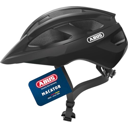 ABUS Casque de vélo de course Macator - Casque de vélo sportif pour débutants - aussi pour les porteurs de tresses - pour femmes et hommes