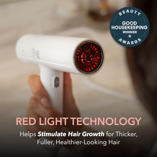 Image of SRILabs DryQ Infrared Hair Dryer - Red Light, Frizz Control, Dual Voltage