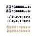 72 Pz 3 Set di Adesivi per Unghie Finte Indossabili Patch Superficie Liscia Salone di Bellezza Strumenti di Arte Per Ragazze immagine