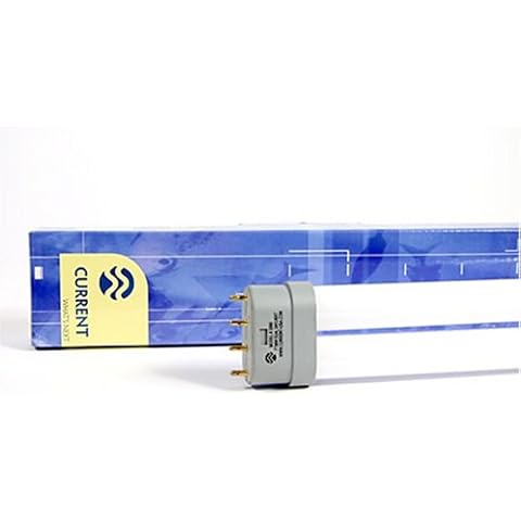 Current Usa ACU02090 SunPaq Dual Daylight 6700K/10000K Aquarium Bulb with Straight Pin, 96-watt Cover