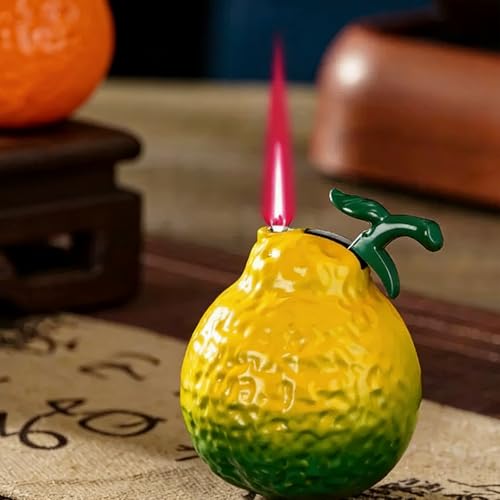 2 Encendedores Cool Jet Torch en Forma de Fruta con Llama Rosa miniatura 4