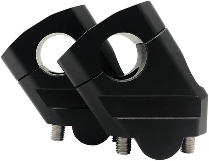 Motorbike Handlebar Risers 1 Pair Motorcycle Universal Handlebar Riser Bar Mount Handle Clamp 28mm 1/8" 22mm 7/8" For For