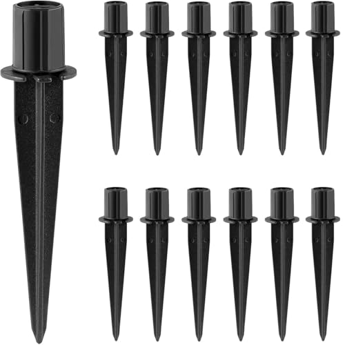 Pluxen Metal Stakes 12 Pack