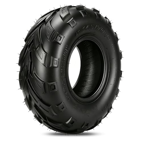 HIAORS 145/70-6 145 70-6 Tire Tubeless for Coleman CC100X CT100U Baja Dirt Bug Doodle Bug DB30 Monster Moto MMB80 MMB105 Motovox MBX10 MBX11 GMB100 RT100 Mini Bike Kazuma Roketa 110cc ATV Quad Go Kart