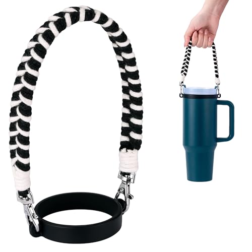 Image of Water Bottle Handle Strap Compatible with Owala & Stanley Cups