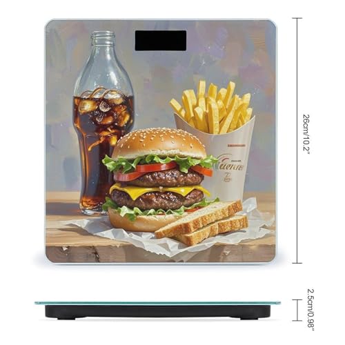 Báscula Digital para Peso Corporal de Vidrio Templado miniatura 2