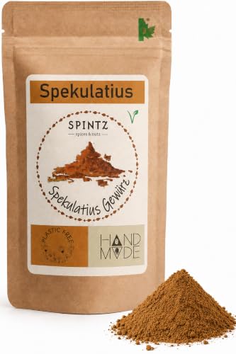 SPINTZ Spekulatiusgewürz 200g, Weihnachtsgewürz zum Backen & Verfeinern