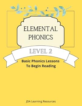 Paperback Elemental Phonics: Level 2: Easy Phonics Lessons to Learn to Read Book
