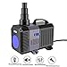 Produktbild everfarel 3000/3600/4500/L/H ECO Teichpumpe Pumpe Filterpumpen Wasserpumpe für Gartenteiche (10000l/h)
