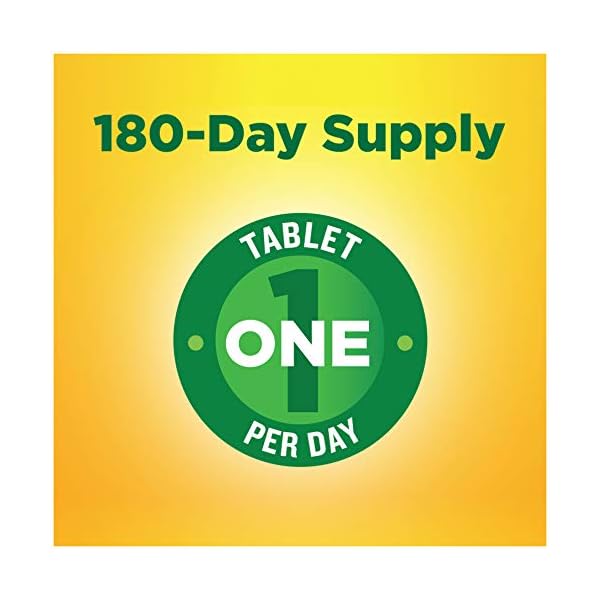 Nature-Made-Iron-65-mg-325-mg-from-Ferrous-Sulfate-Dietary-Supplement-for-Iron-Deficiency-180-Tablets-180-Day-Supply Nature Made Iron 65 mg (325 mg Ferrous Sulfate) Tablets, Dietary Supplement for Red Blood Cell Support, 180 Tablets, 180…