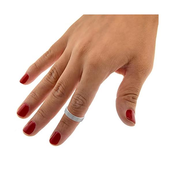 316L-Stainless-Steel-Thin-1mm-Plain-Pipe-Cut-Stackable-Midi-Ring-Toe-Ring-Baby-Ring-Polished-Comfort-Fit-Sizes-1-6 316L Stainless Steel Thin 1mm Plain Pipe Cut Stackable Midi Ring Toe Ring Baby Ring Polished Comfort Fit, Sizes 1-6