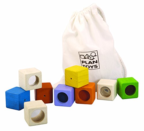 Plan Toys - Juego de Bloques para bebés (PLN-5531)