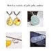 PH PandaHall Pinch Clip, 120 Pieces 6 Styles Pinch Clip Bail Clasp Dangle Charm Bead Pendant Connector Findings for Jewelry Necklace DIY Craft Making, Platinum/Golden