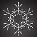 Kringle Traditions Folding Snowflake, 36", 105 Cool White Lights