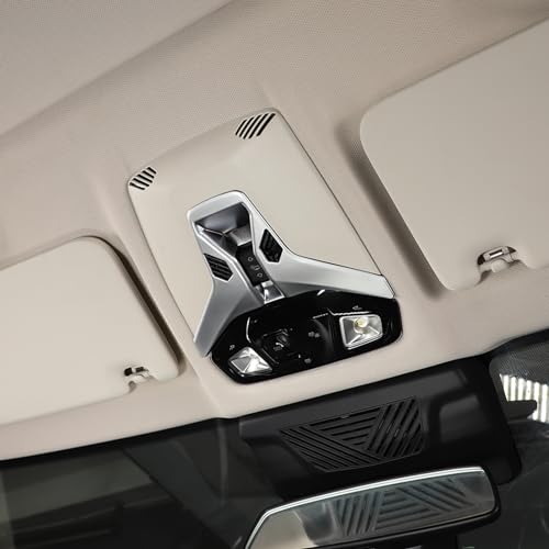 Cubierta de panel de luz de lectura delantera cromada para BMW X1 U11 acabado premium 5