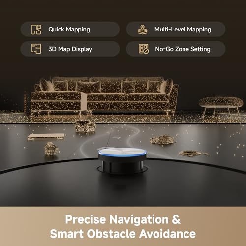 Robot Vacuum with Self-Emptying Station