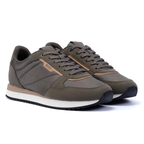 Image of BOSS Men's Kai Retro Low Profile Sneakers