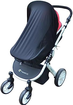 Bayan Stroller Sunshade Baby Car Seat Sun Shade Cover-Effective UV Rays Cut Design-Blocks 95.76% UVA and 95.87% UVB