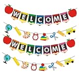Bannière de bienvenue pour la classe : un bel accessoire pour décorer la classe le premier jour d’école, servant également de fond pour les photos de rentrée