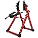 Bicycle Wheel Alignment Stand Alignment Aluminum Red Simple Convenient Wheel Alignment Stand Bicycle Repair for Home Maintenance Support Auxiliary Tools Accessory