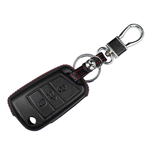 M.JVisun Vera Pelle Chiave Auto Protettiva