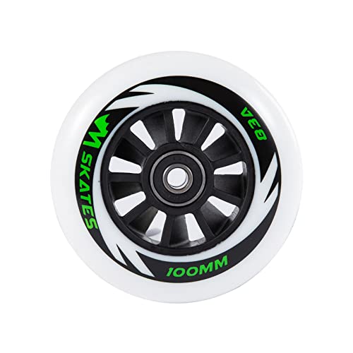 Roues de roller 100mm 83A pour patin à roulettes de rechange compétition