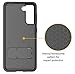 Wireless ProTech Case Compatible with Samsung Galaxy S22 Plus 5G (Screen Size 6.6 inch only). Dual Layer Hybrid Case and Belt Clip Holster Combo with Screen Protector