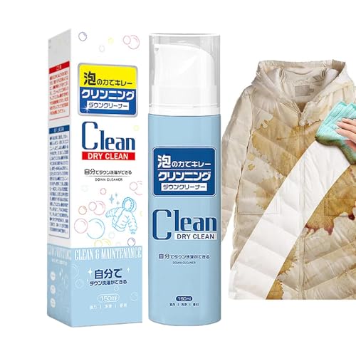 Spray nettoyant à sec multi-usages pour textiles, mousse détachante de 150 ml, élimine efficacement les taches sur les tapis, canapés, meubles, manteaux, vêtements et surfaces intérieures.