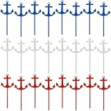 Fun Express - Plastic Anchor Picks (25pc) for Birthday Party Supplies