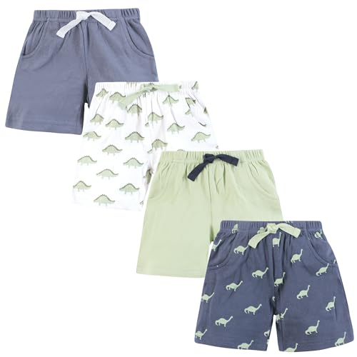 Image of Hudson Baby Unisex Baby Shorts Bottoms 4-Pack