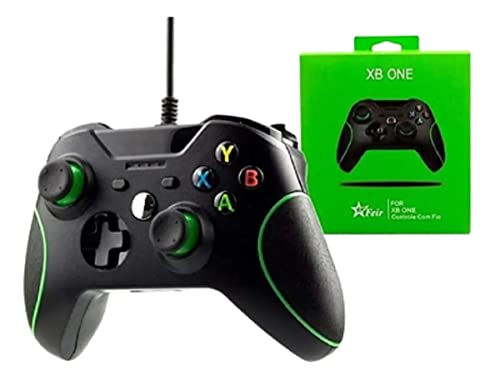 Controle Xbox One Joystick Com fio Pc Usb Feir