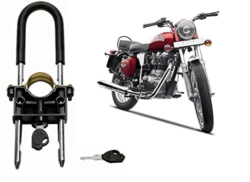 Image of U-Type Bike Anti Theft Wheel Lock for Royal Enfield Standard 350 Twin Spark