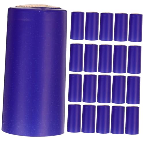 Healifty 30 Cápsulas Termorretráctiles para Botellas De Vino Tapas Retráctiles Sellos para Botellas De Vino Uso Profesional En Hogar Bares Y Bodegas 2.36X1.18 Pulgadas
