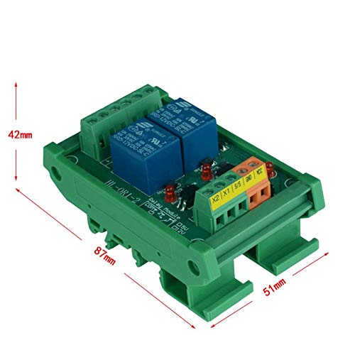 Electrical Equipments - 2 Channel Trigger Voltage Relay Module PLC Realy Module optocoupler Relay Mo