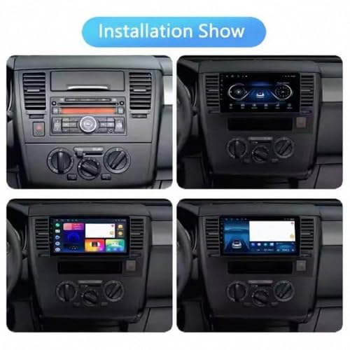 Pantalla Táctil Nissan Tiida 2005-2010 con Bluetooth Manos Libres y Espejo Mirror 2