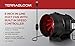 TerraBloom 6 Inch (150mm) Inline Fan - 395 CFM Exhaust Duct Fan, Built-In Speed Controller, ETL Listed, Pre-Wired 6 FT Grounded Cord - For Use In Grow Tents With Carbon Filters, Fixtures, Attics