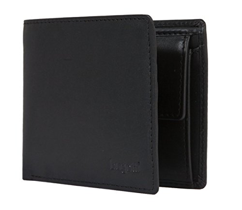 Preisvergleich Produktbild bugatti HERREN GELDBEUTEL PORTEMONNAIE GELDBÖRSE Santiago Schwarz 2153