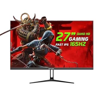 Monitor Gamer New Hero Blade Titan 27", IPS, Quad HD, 165Hz, FreeSync, HDMI e Display Port, Preto