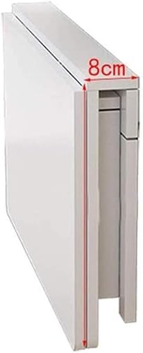 Miniatura 5 de CXDTBH - Mesa plegable de pared mesa de comedor mesa de café escritorio plegable portátil bandeja de cama tamaño  197 x 118in